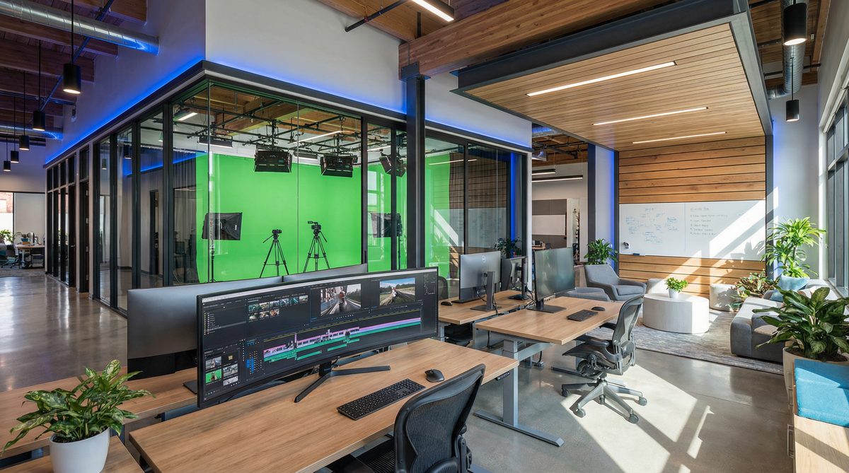 探花公司办公环境